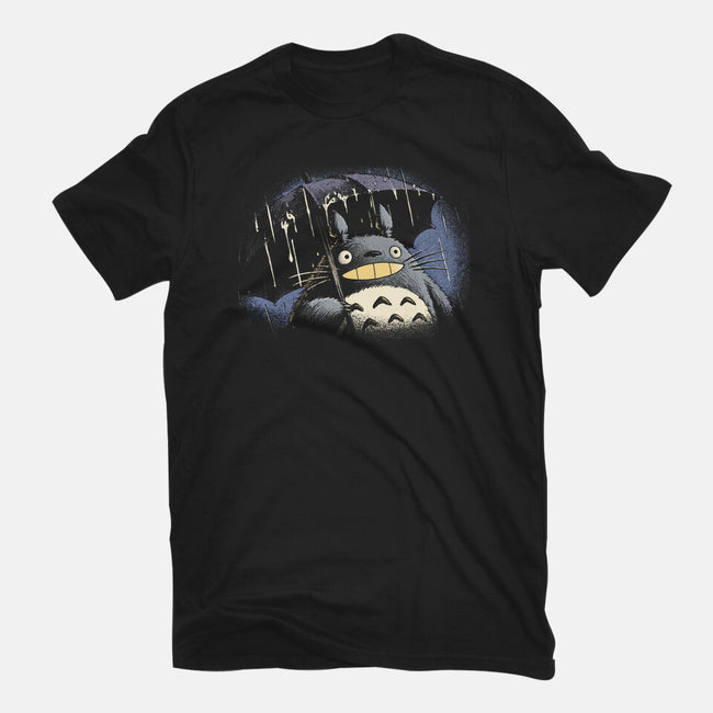 Rainy Day Guardian-Unisex-Basic-Tee-Popnotic