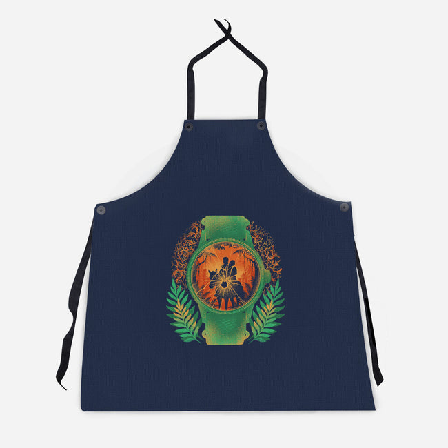 No Time Left To Forget-Unisex-Kitchen-Apron-sachpica