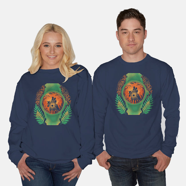 No Time Left To Forget-Unisex-Crew Neck-Sweatshirt-sachpica