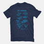 Ultimate Weapon Blueprint-Unisex-Basic-Tee-rocketman_art