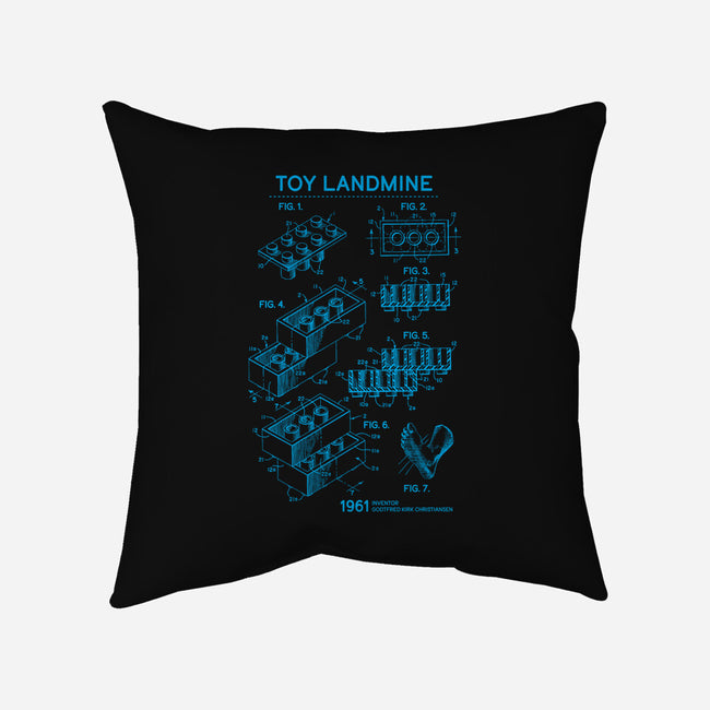 Ultimate Weapon Blueprint-None-Removable Cover w Insert-Throw Pillow-rocketman_art