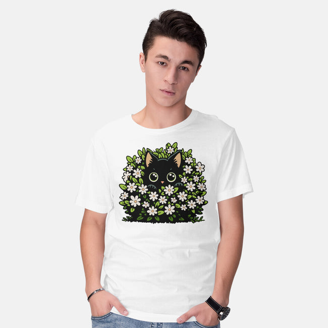 Spring Hide And Seek-Mens-Basic-Tee-Popnotic