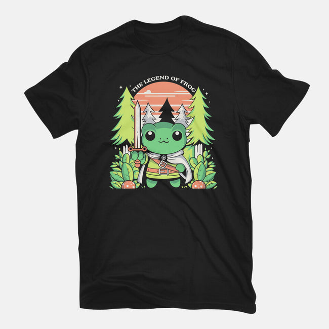 The Legendo Of The Frog-Womens-Basic-Tee-Eoli Studio
