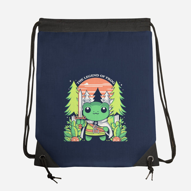 The Legendo Of The Frog-None-Drawstring-Bag-Eoli Studio