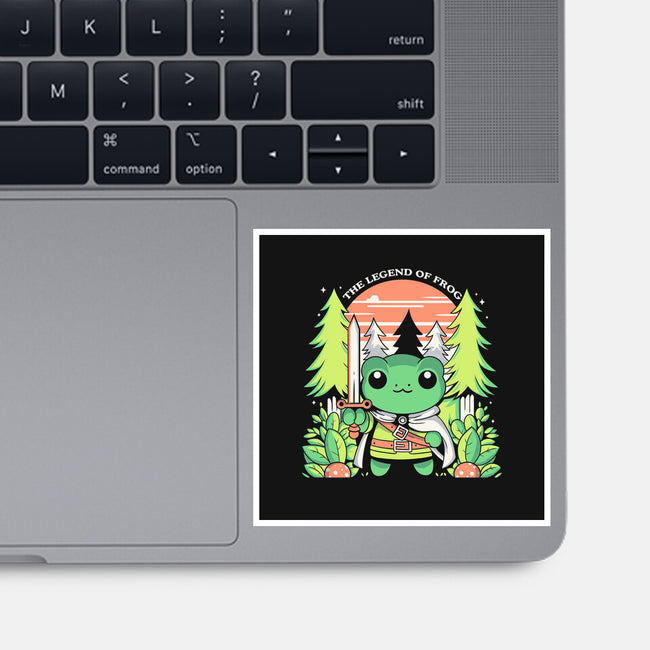 The Legendo Of The Frog-None-Glossy-Sticker-Eoli Studio