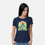 The Legendo Of The Frog-Womens-Basic-Tee-Eoli Studio
