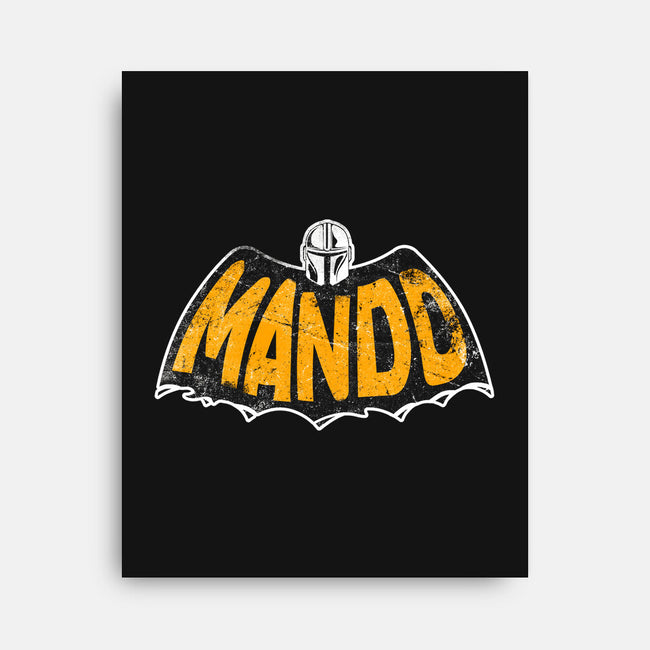 Mando Logo-None-Stretched-Canvas-Eoli Studio