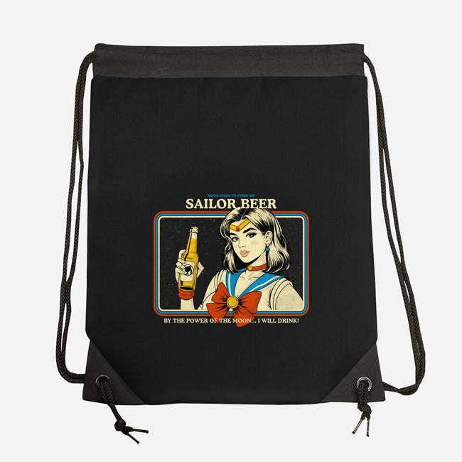 Sailor Beer-None-Drawstring-Bag-Eoli Studio