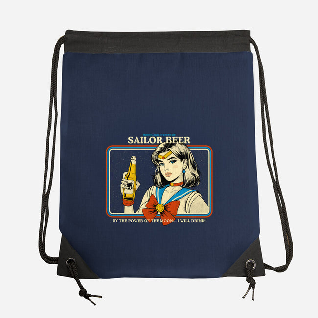 Sailor Beer-None-Drawstring-Bag-Eoli Studio