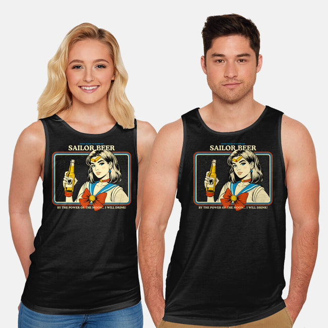 Sailor Beer-Unisex-Basic-Tank-Eoli Studio