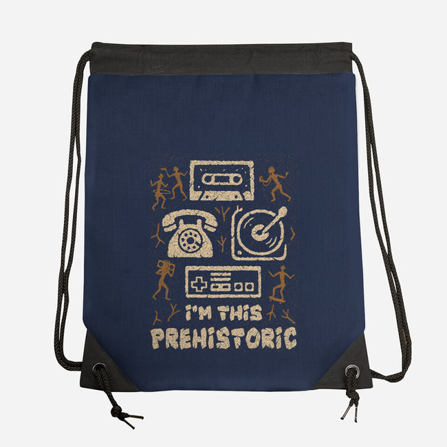 I Am This Prehistoric-None-Drawstring-Bag-Tronyx79
