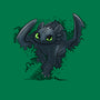 Dragon In The Bushes-None-Stretched-Canvas-zascanauta