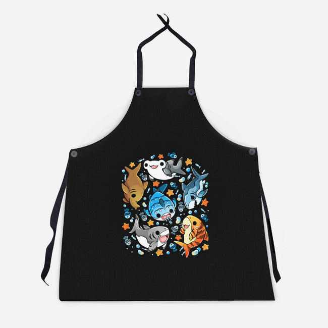 Sharky-Unisex-Kitchen-Apron-Vallina84