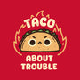 Taco About Trouble-Womens-Racerback-Tank-rarpoint