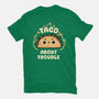 Taco About Trouble-Womens-Basic-Tee-rarpoint