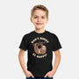 Don't Hurry Just Be Happy-Youth-Basic-Tee-rarpoint