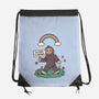 Allergic To All Humans-None-Drawstring-Bag-rarpoint