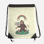 Allergic To All Humans-None-Drawstring-Bag-rarpoint
