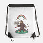Allergic To All Humans-None-Drawstring-Bag-rarpoint
