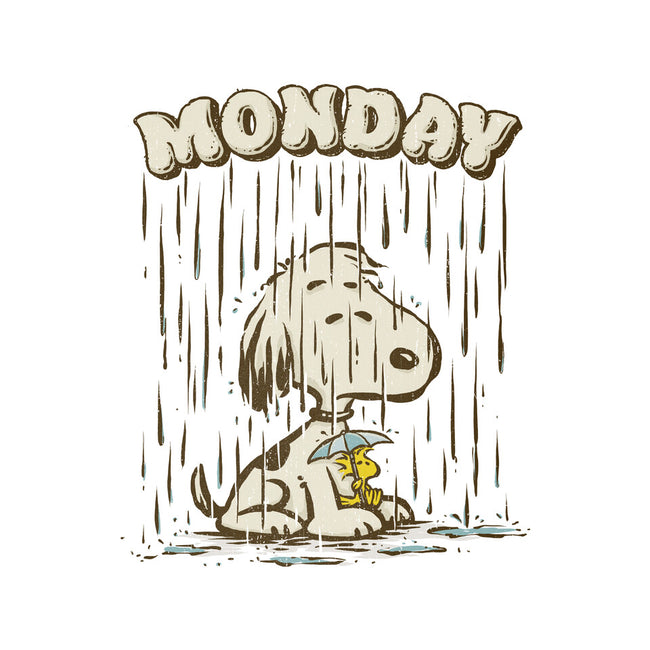 Monday Rainy Mood-None-Drawstring-Bag-kg07