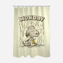 Monday Rainy Mood-None-Polyester-Shower Curtain-kg07