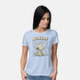 Monday Rainy Mood-Womens-Basic-Tee-kg07