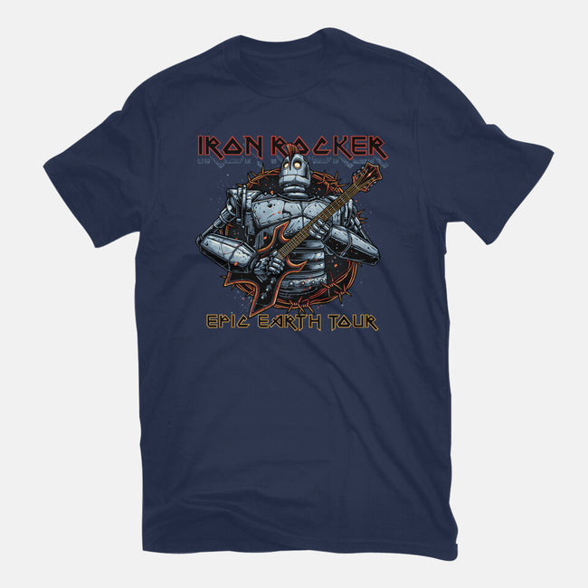 Iron Rocker-Unisex-Basic-Tee-momma_gorilla