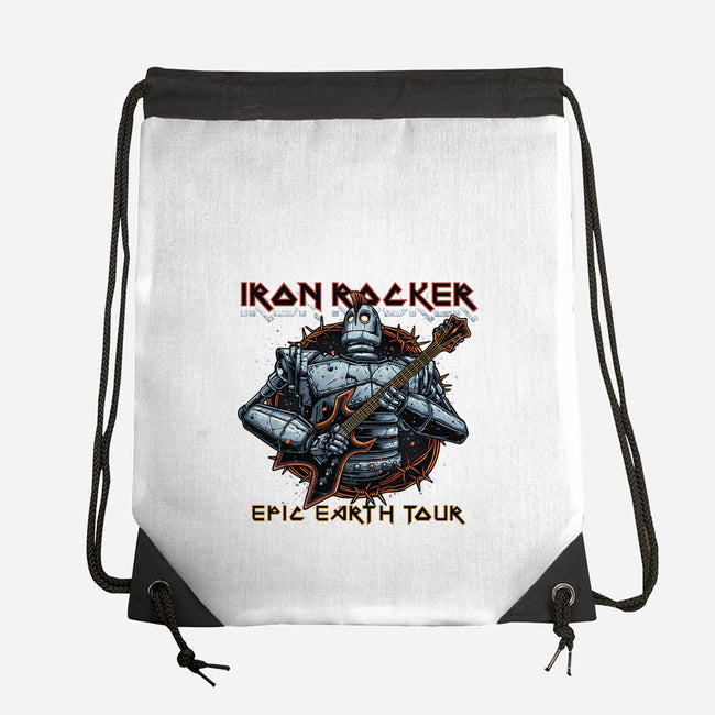 Iron Rocker-None-Drawstring-Bag-momma_gorilla