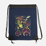 Larva Swarm-None-Drawstring-Bag-arace