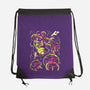 Larva Swarm-None-Drawstring-Bag-arace