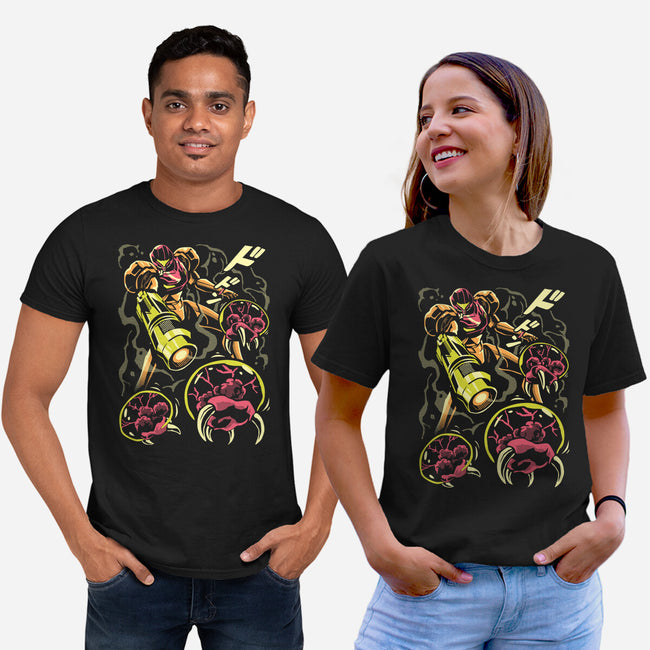 Larva Swarm-Unisex-Basic-Tee-arace