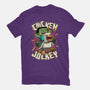 Chicken Kid Cube Game-Youth-Basic-Tee-Studio Mootant
