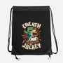 Chicken Kid Cube Game-None-Drawstring-Bag-Studio Mootant
