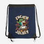 Chicken Kid Cube Game-None-Drawstring-Bag-Studio Mootant