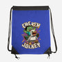 Chicken Kid Cube Game-None-Drawstring-Bag-Studio Mootant