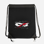 Samurai Eyes-None-Drawstring-Bag-nickzzarto