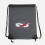 Samurai Eyes-None-Drawstring-Bag-nickzzarto