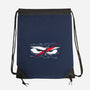 Samurai Eyes-None-Drawstring-Bag-nickzzarto