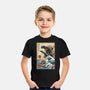Orca In Japan Woodblock-Youth-Basic-Tee-DrMonekers