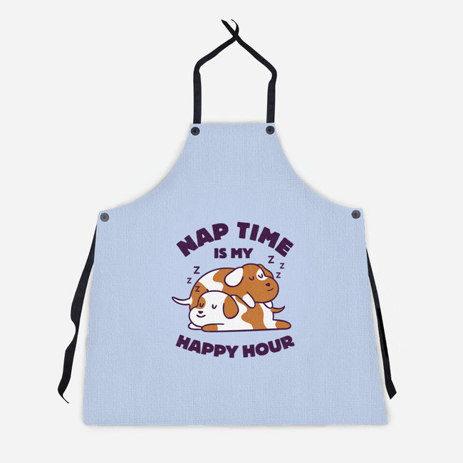 Nap Time Is My Happy Hour-Unisex-Kitchen-Apron-brunopires