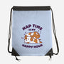 Nap Time Is My Happy Hour-None-Drawstring-Bag-brunopires