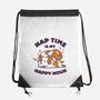 Nap Time Is My Happy Hour-None-Drawstring-Bag-brunopires