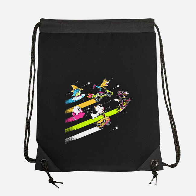 Arcade Racerz-None-Drawstring-Bag-naomori