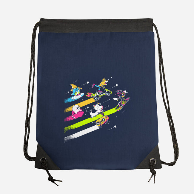 Arcade Racerz-None-Drawstring-Bag-naomori