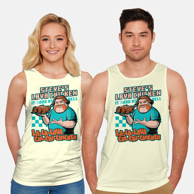Game Lava Chicken-Unisex-Basic-Tank-Studio Mootant