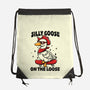 Silly Goose On The Loose-None-Drawstring-Bag-Vallina84