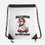 Silly Goose On The Loose-None-Drawstring-Bag-Vallina84