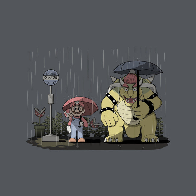 The Big Bad Boss-None-Polyester-Shower Curtain-NMdesign