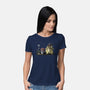 The Big Bad Boss-Womens-Basic-Tee-NMdesign