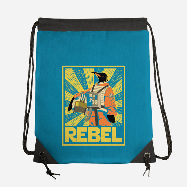 Penguin Rebel-None-Drawstring-Bag-dwarmuth